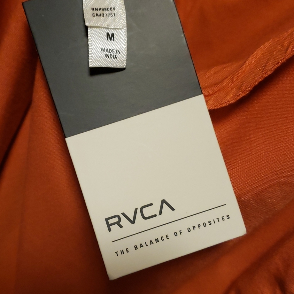 Orange RVCA Romper - Picture 5 of 8